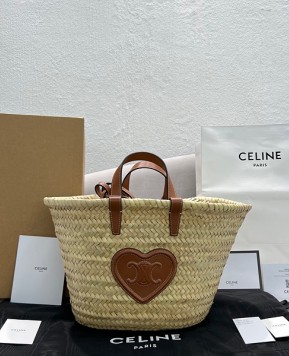 셀린느 하트 라탄백