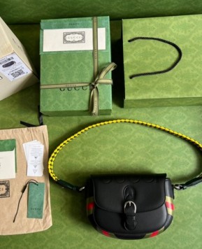 구찌 로고 스몰 숄더백