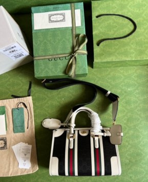 구찌 더블G 스몰 탑핸들 백