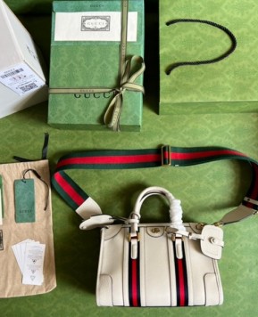 구찌 더블G 스몰 탑핸들 백