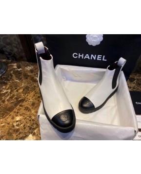 샤넬 22 앵클부츠