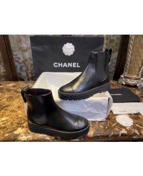 샤넬 22 앵클 부츠