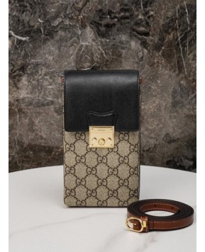 구찌 패드락 미니폰백 폰 홀더