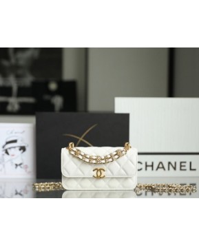 샤넬 22k cc더블 체인 woc