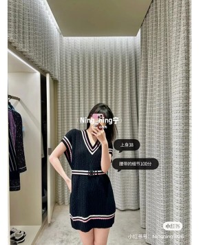 샤넬 니트 원피스