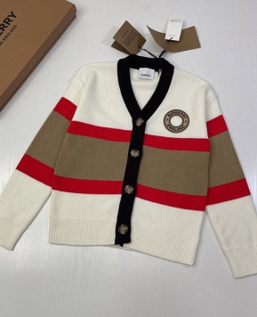 키즈 버버리 가디건