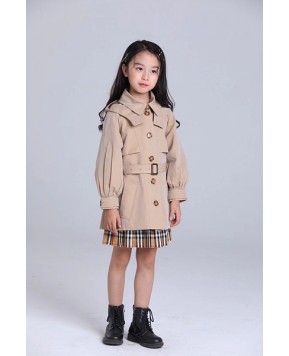 키즈 버버리 트렌치
