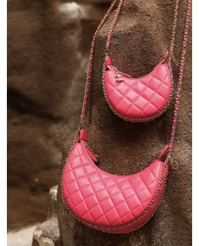 샤넬 23p 체인 퀼팅 호보백 (미니,스몰)