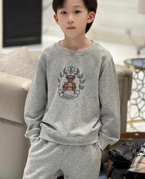 버버리 키즈 트레이닝 세트