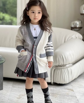 톰브라운 키즈 가디건