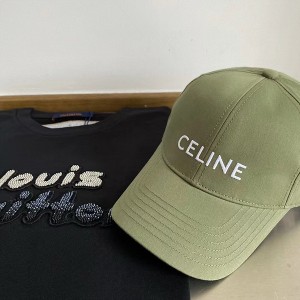 셀린느 CELINE로고 볼캡 (2color)