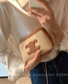 셀린느 클러치 온 체인 월렛 WOC