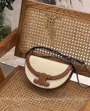 셀린느 트리오페 베사체 숄더백