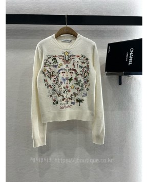 디올 여성 니트