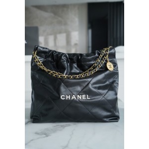 (국내배송 3~4일소요) 샤넬 22백 미듐 (화이트 로고) [279]