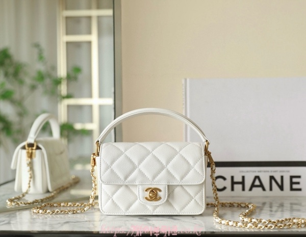 샤넬 24K 플랩 탑핸들 백 (미니,미디엄)