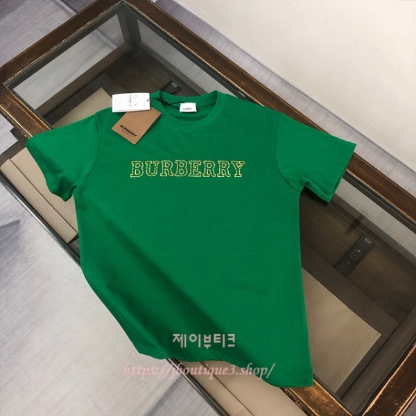 버버리 반팔 티셔츠 (남녀 공용)