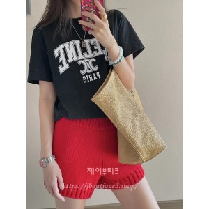 셀린느 반팔 티셔츠 (남녀 공용)