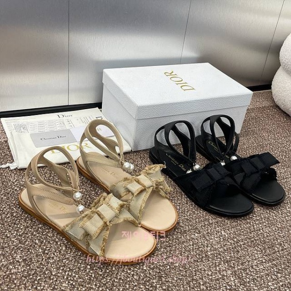 디올 샌들 (2color)