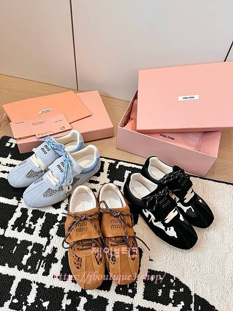 미우미우 스니커즈 (3color)