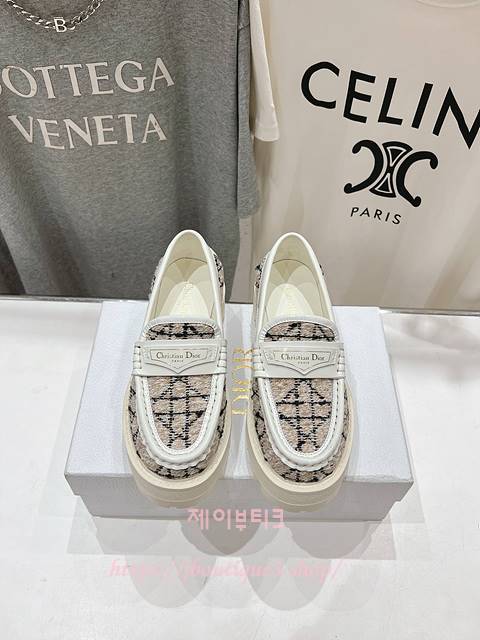 디올 플랫폼 로퍼 (남녀공용)