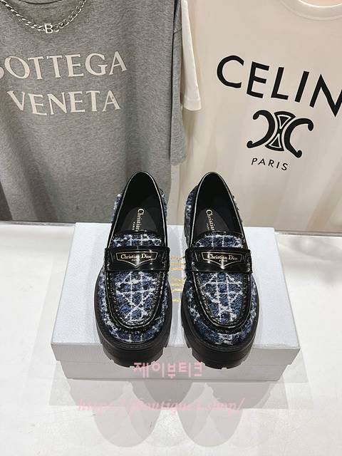 디올 플랫폼 로퍼 (남녀공용)