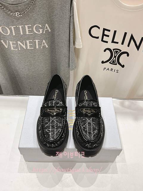 디올 플랫폼 로퍼 (남녀공용)