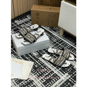 디올 디웨이 슬리퍼 (플랫,힐)