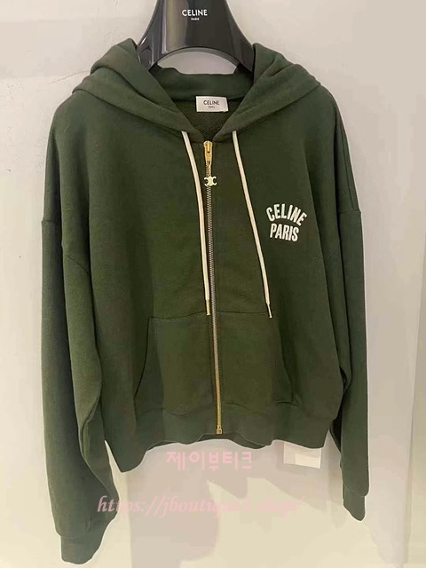 셀린느 후드 집업