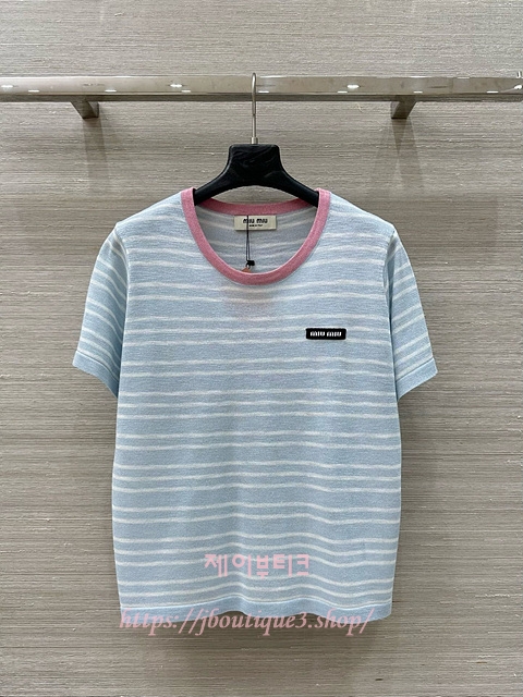 미우미우 반팔 티셔츠