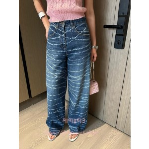 샤넬 데님 팬츠