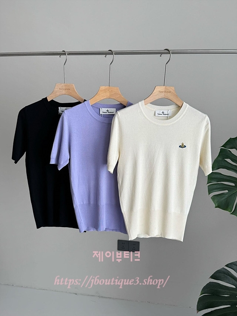 비비안 웨스트우드 반팔 니트 (3color)