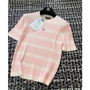 샤넬 반팔 니트