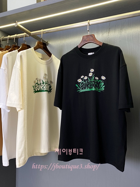 버버리 남성 반팔 티셔츠 (2color)