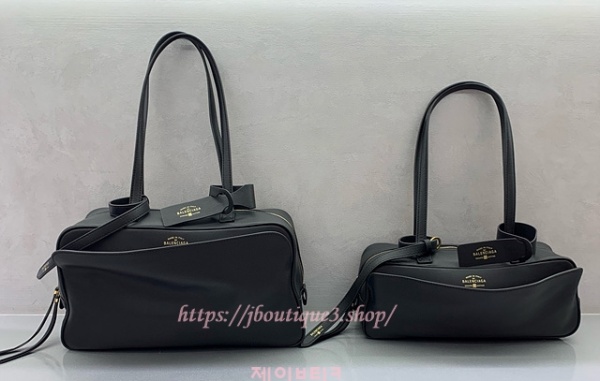 발렌시아가 캐리 볼링백 (스몰,미디엄)