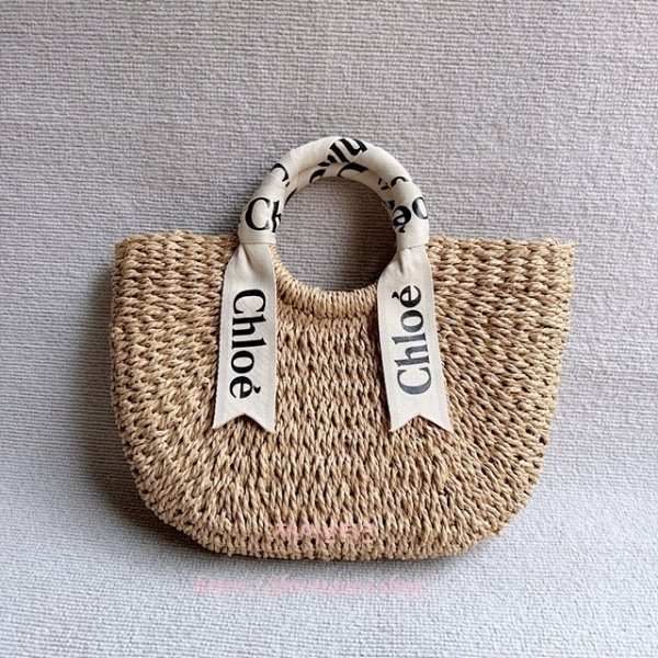 끌로에 라탄 백