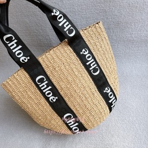 끌로에 우디 라탄백