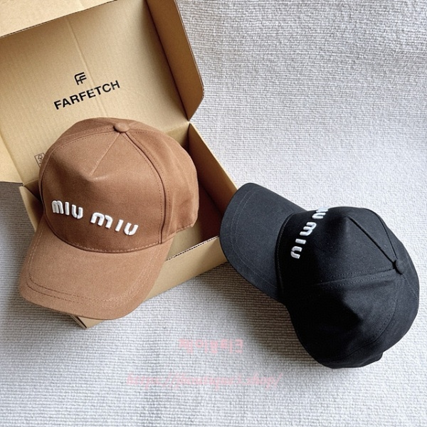 미우미우 모자 (2color)