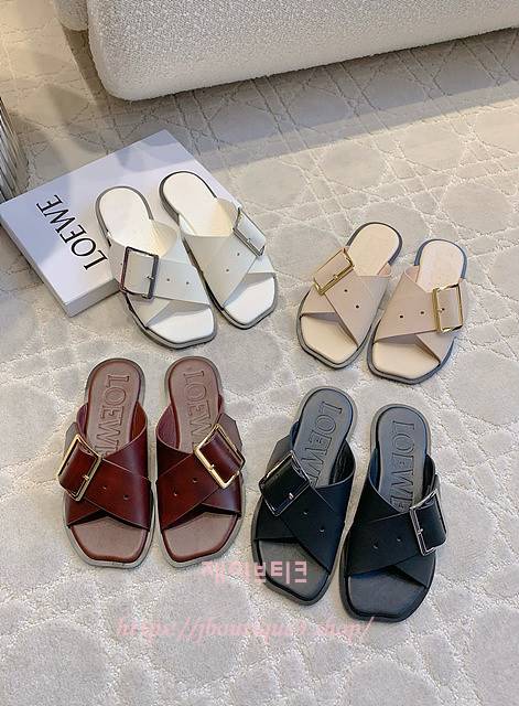 로에베 슬리퍼 (4color)