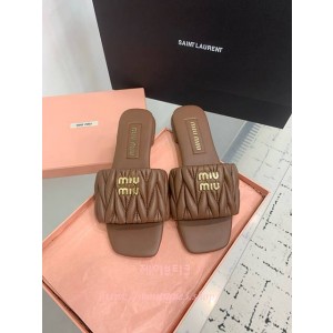 미우미우 마테라쎄 샌들