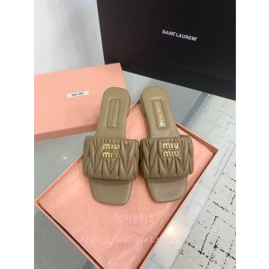 미우미우 마테라쎄 샌들