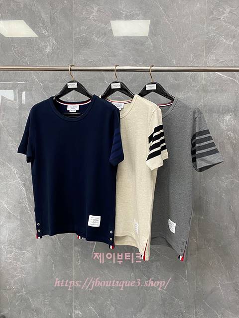 톰브라운 반팔 티셔츠 (남녀 공용/3color)