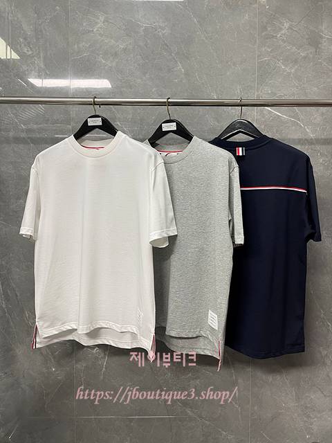 톰브라운 반팔 티셔츠 (남녀 공용/3color)