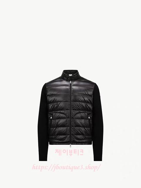 몽클레어 니트 패딩 집업