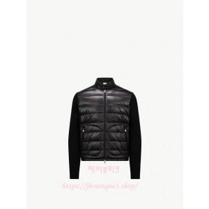 몽클레어 니트 패딩 집업