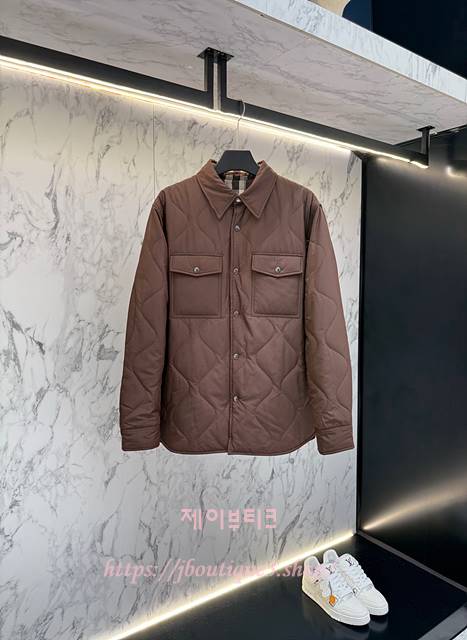 버버리 남성 퀼팅 자켓