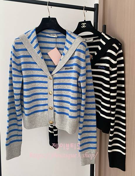 미우미우 가디건 (2color)