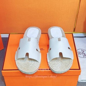 에르메스 Antigua 에스파드리유 남성 슬리퍼