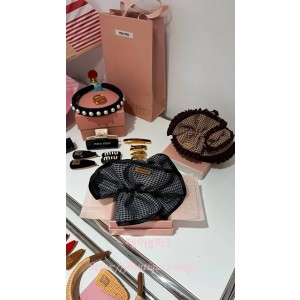 미우미우 헤어 스크런치 (2color)