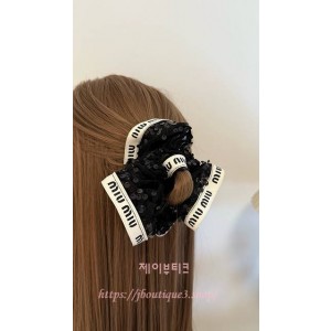 미우미우 헤어 스크런치